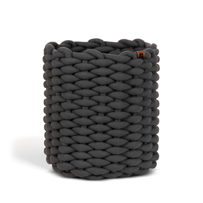 Yuvarlak Sepet M Orta Boy Antrasit Ø25xY25 cm