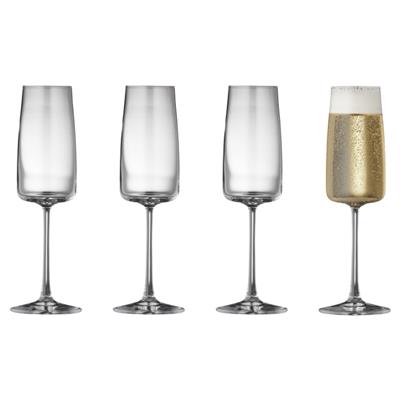 Zero Şampanya Kadehi 4 Adet 30 Cl