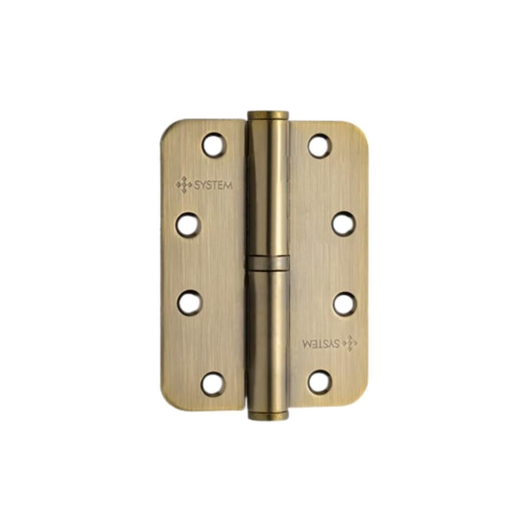 10 cm Okka Yönlü Menteşe Sol 3 mm Mat Antik Bronz Sol