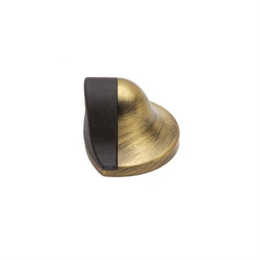 1000 Kapı Stoperi 45 Mm Antik-Siyah Plastik Yapışkanlı/Vidalı