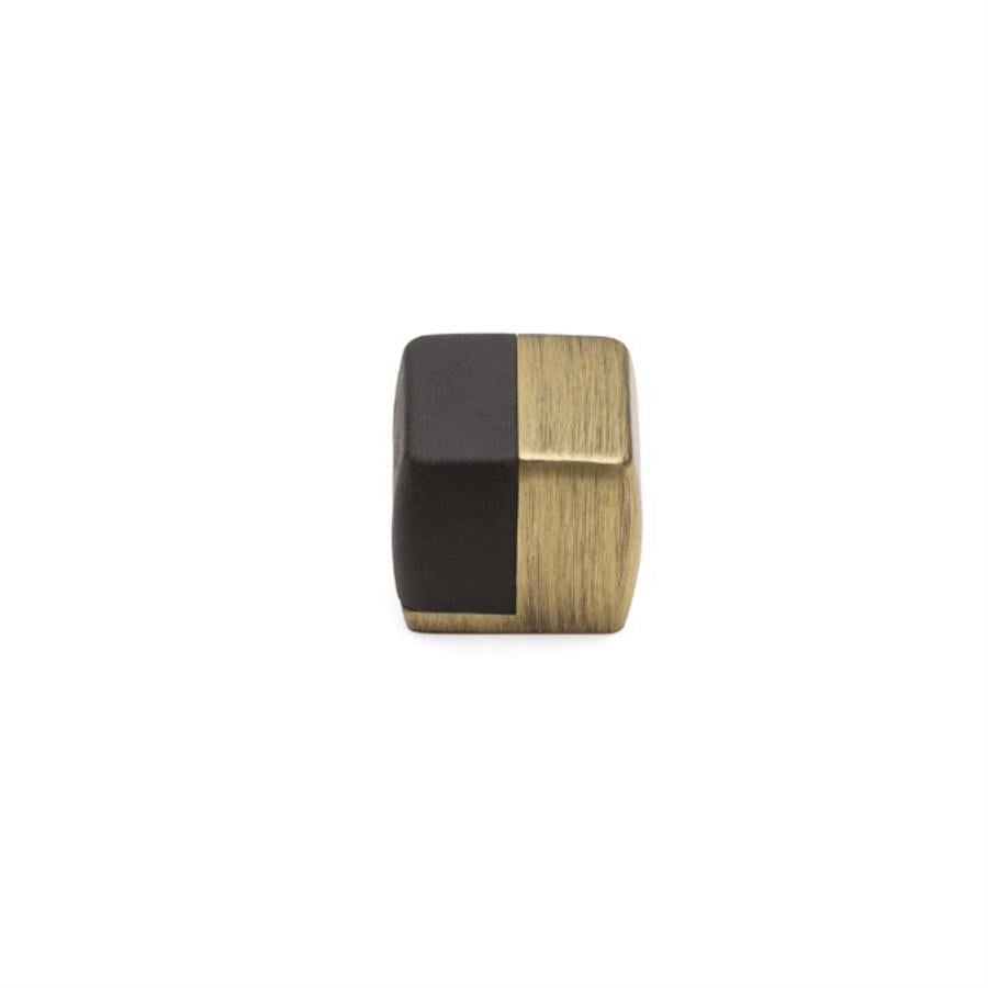 1015 Kapı Stoperi 34 Mm Antik-Siyah Plastik Yapışkanlı/Vidalı