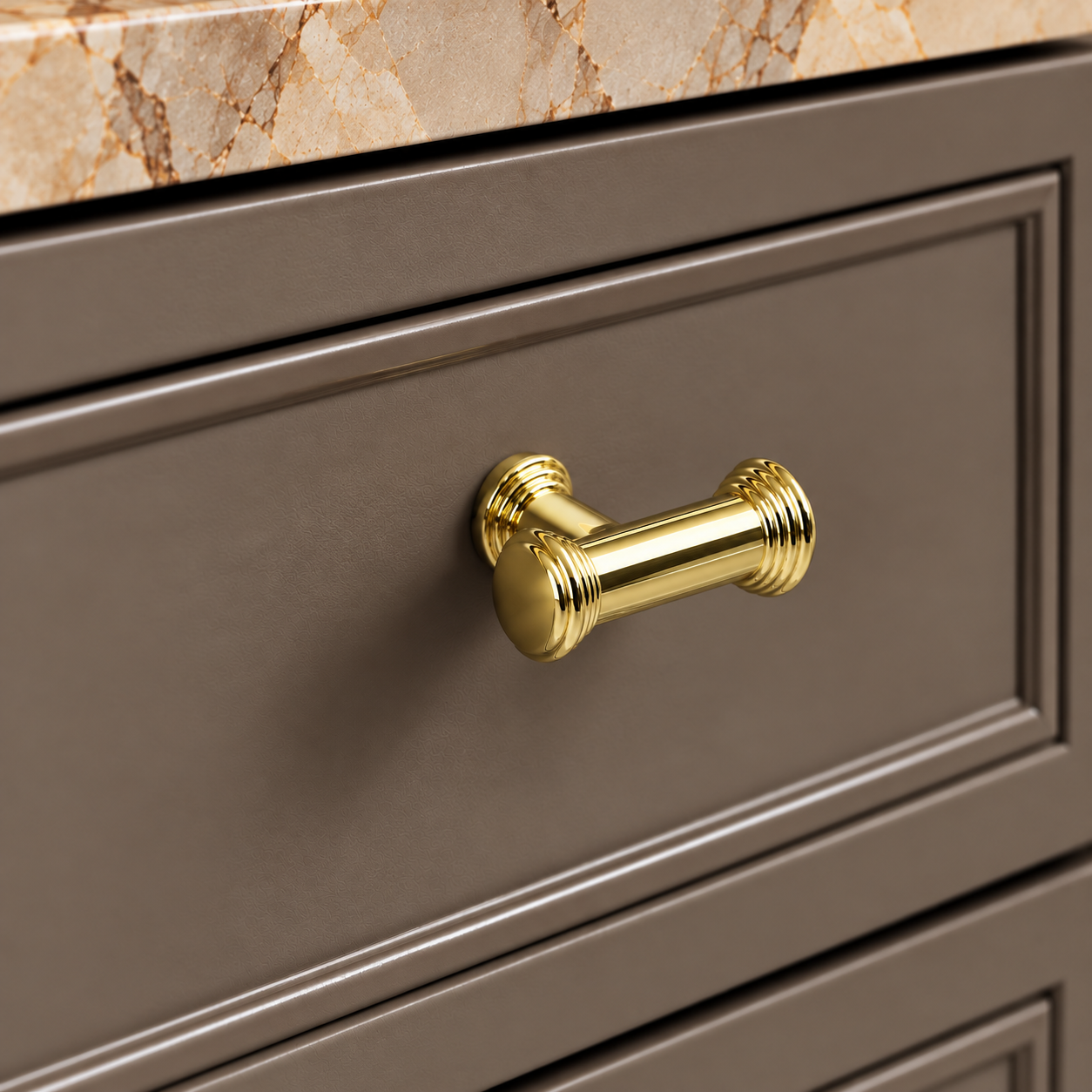 4229 T Kulp Gold Renk Çap 55 mm
