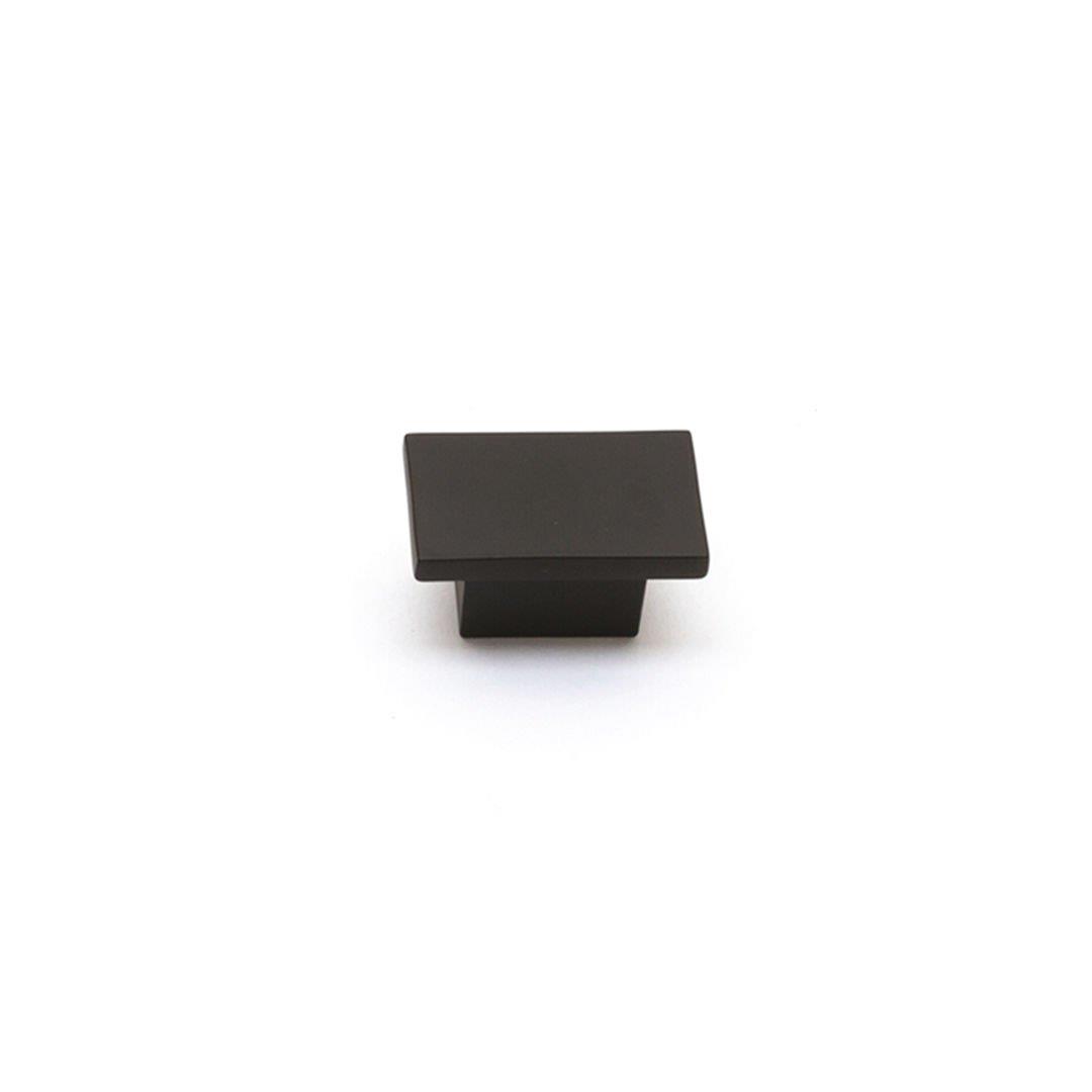 4335 TEK DELİKLİ KULP SİYAH RENK 16 MM
