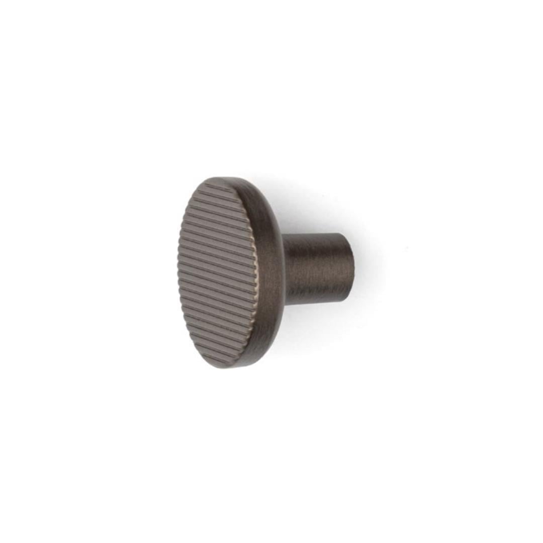 4724 Zamak Düğme Kulp Koyu Bronz Saten Renk Çap: 38 mm