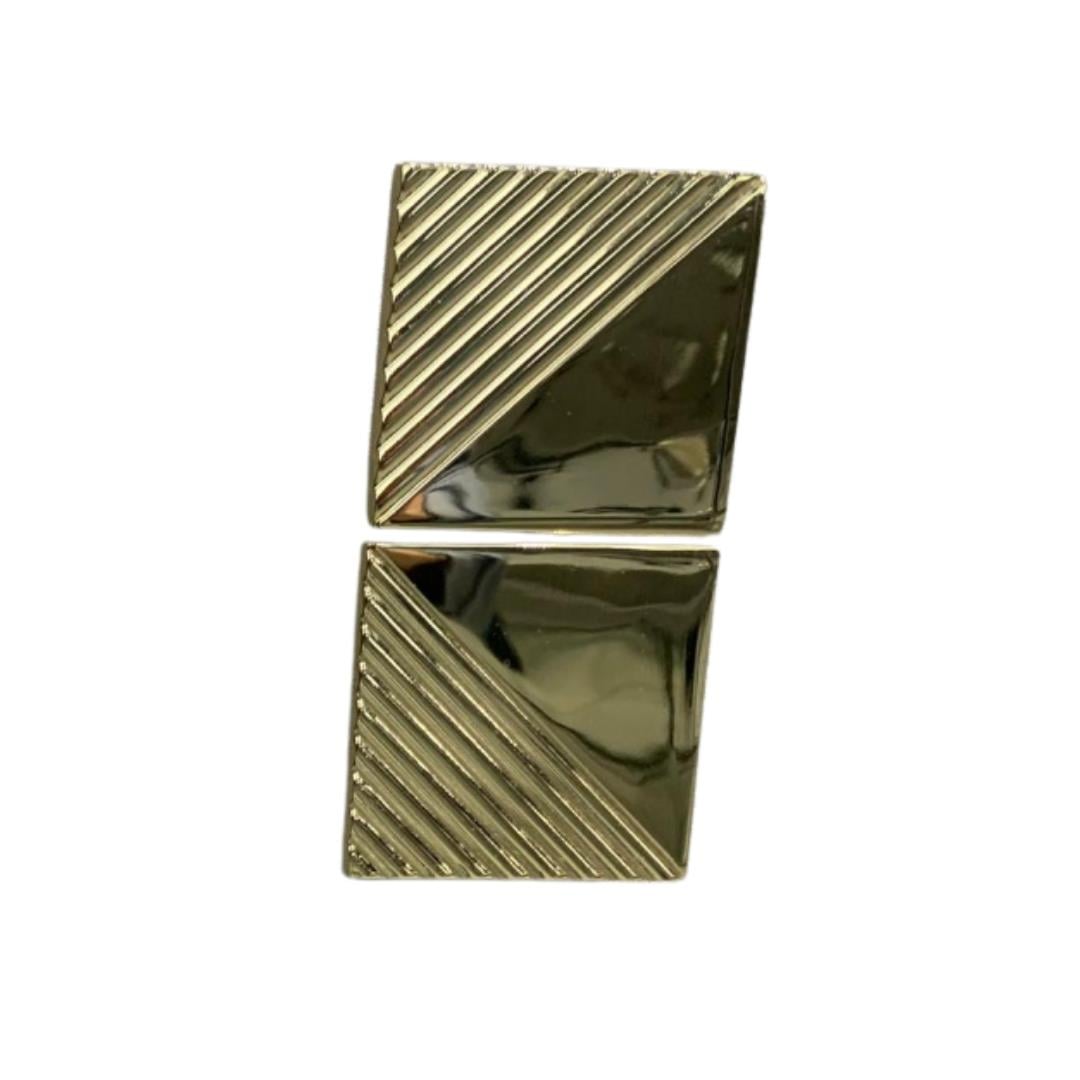 4855 Harmonique 2'li Set Kulp Altın Renk 16 mm