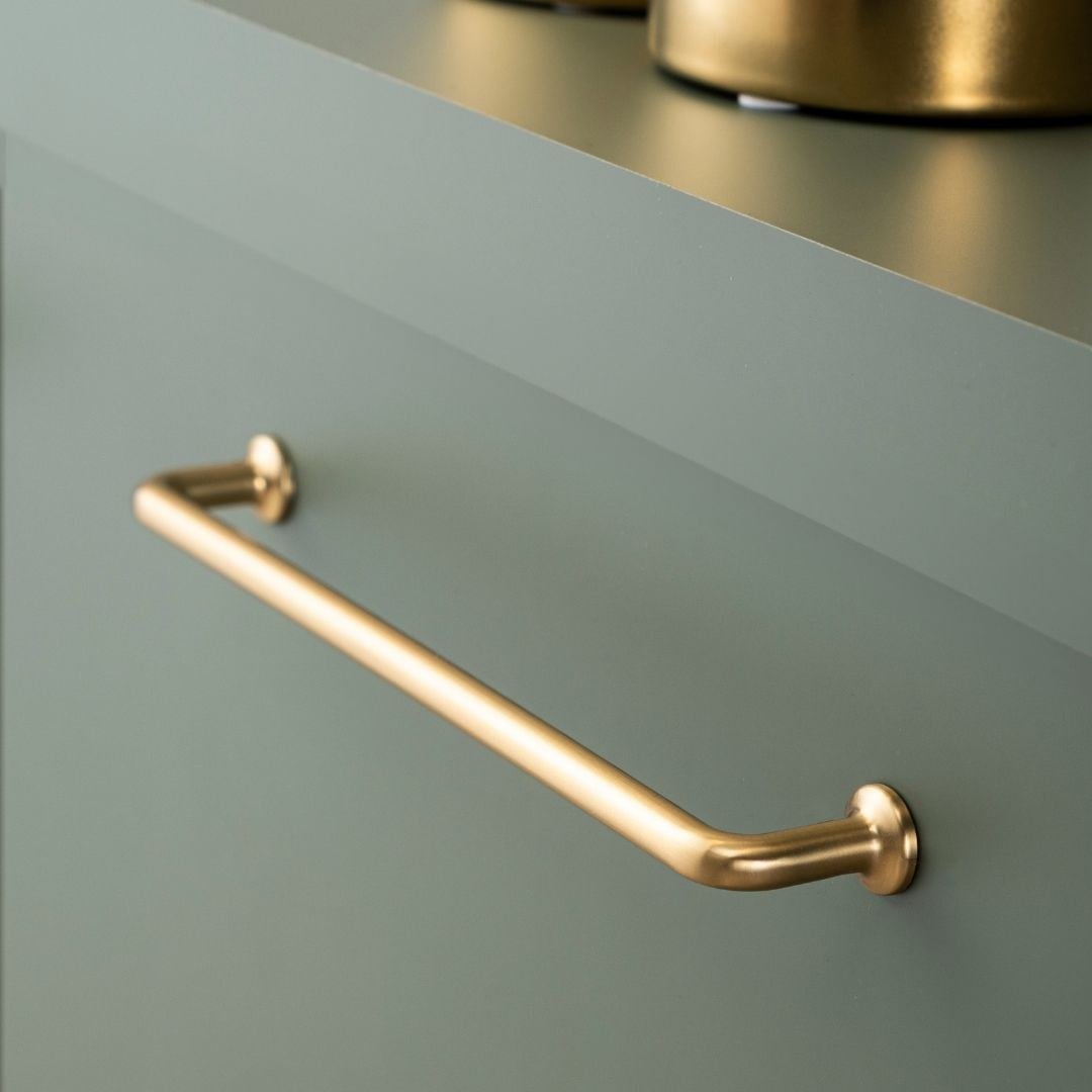 4861 Modern Kulp Altın Saten Renk