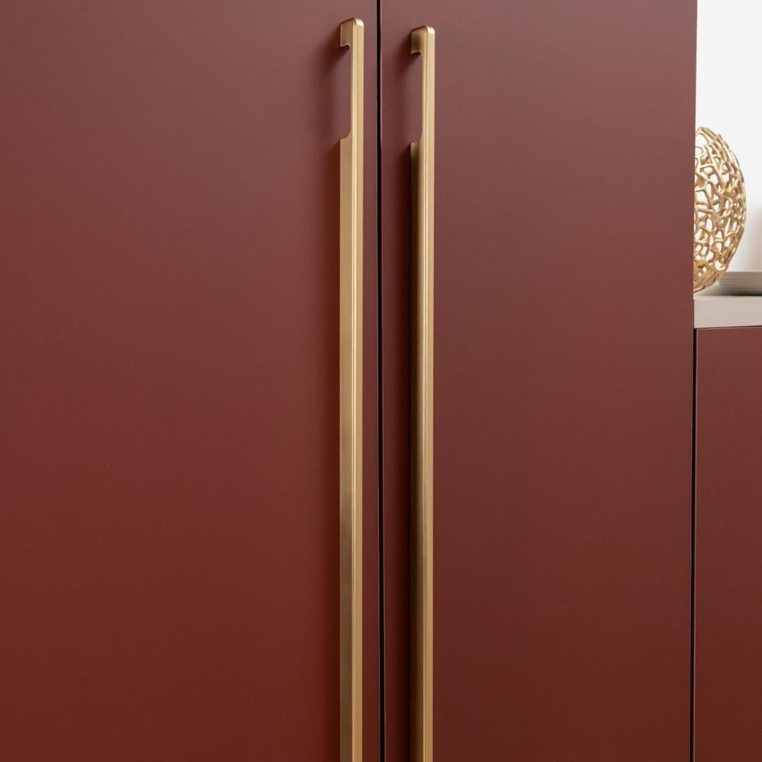 9277 Line Boy Kulp Altın Saten Renk 960 mm
