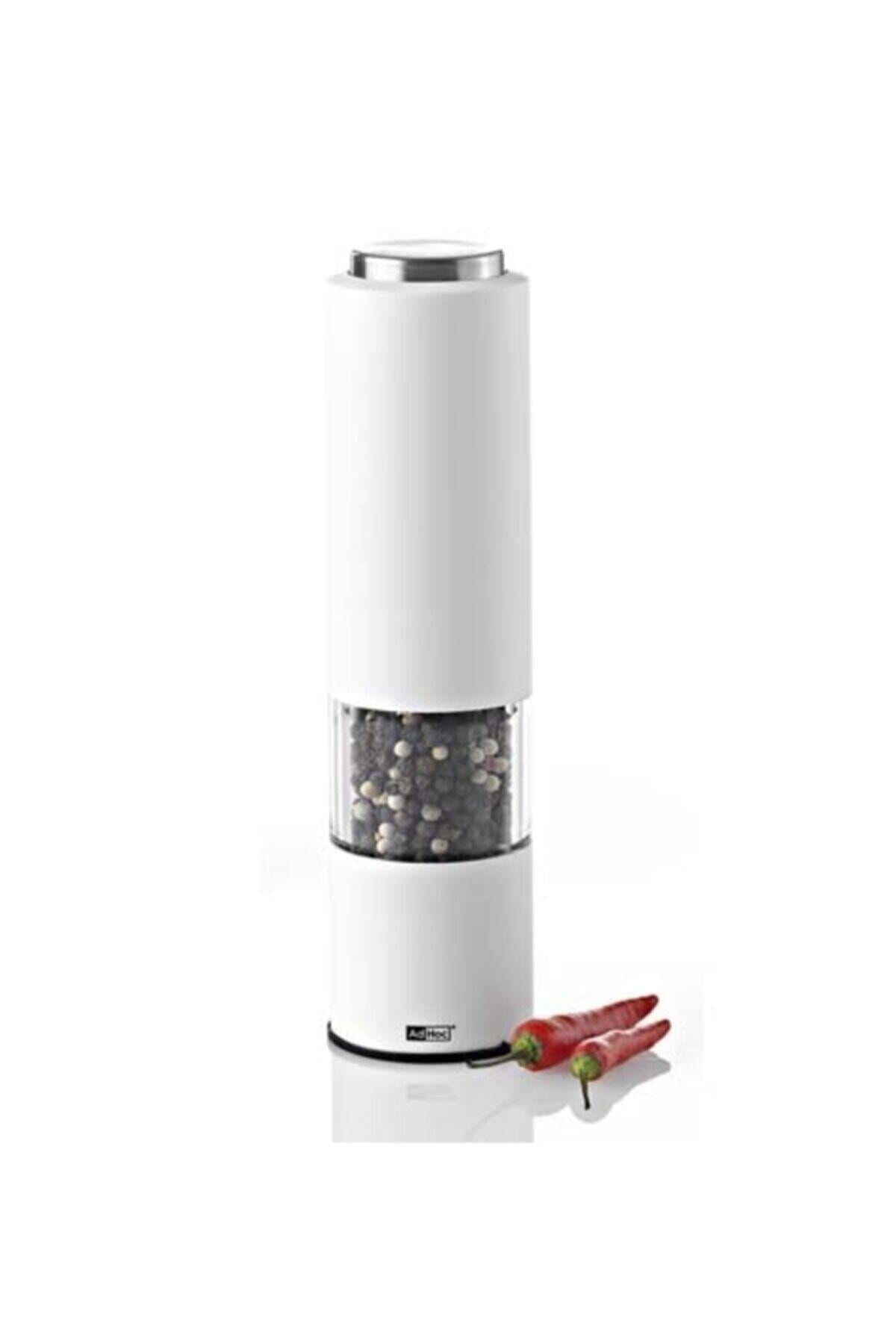 ADHOC TROPICA WHITE ELEKTRİKLİ TUZ/BİBER DEĞİRMENİ SİYAH