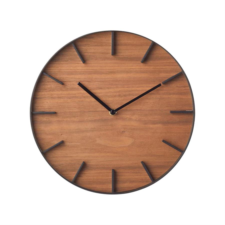 Ahşap/Siyah Duvar Saati