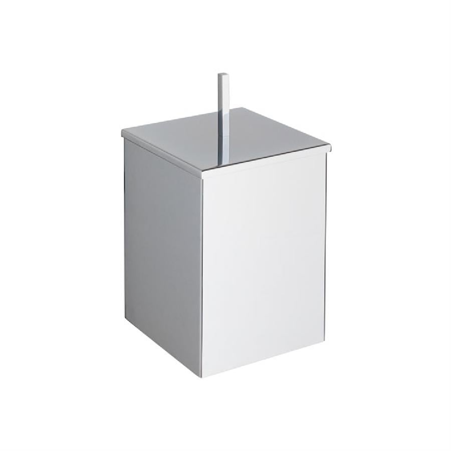 Banyo Çöp Kovası 4 L Krom Renk 334X178X178 Mm