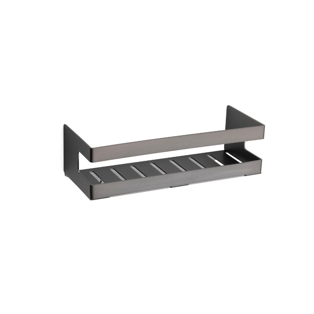 Banyo Duş Raf Sistemi Füme Renk 98X100X250 Mm