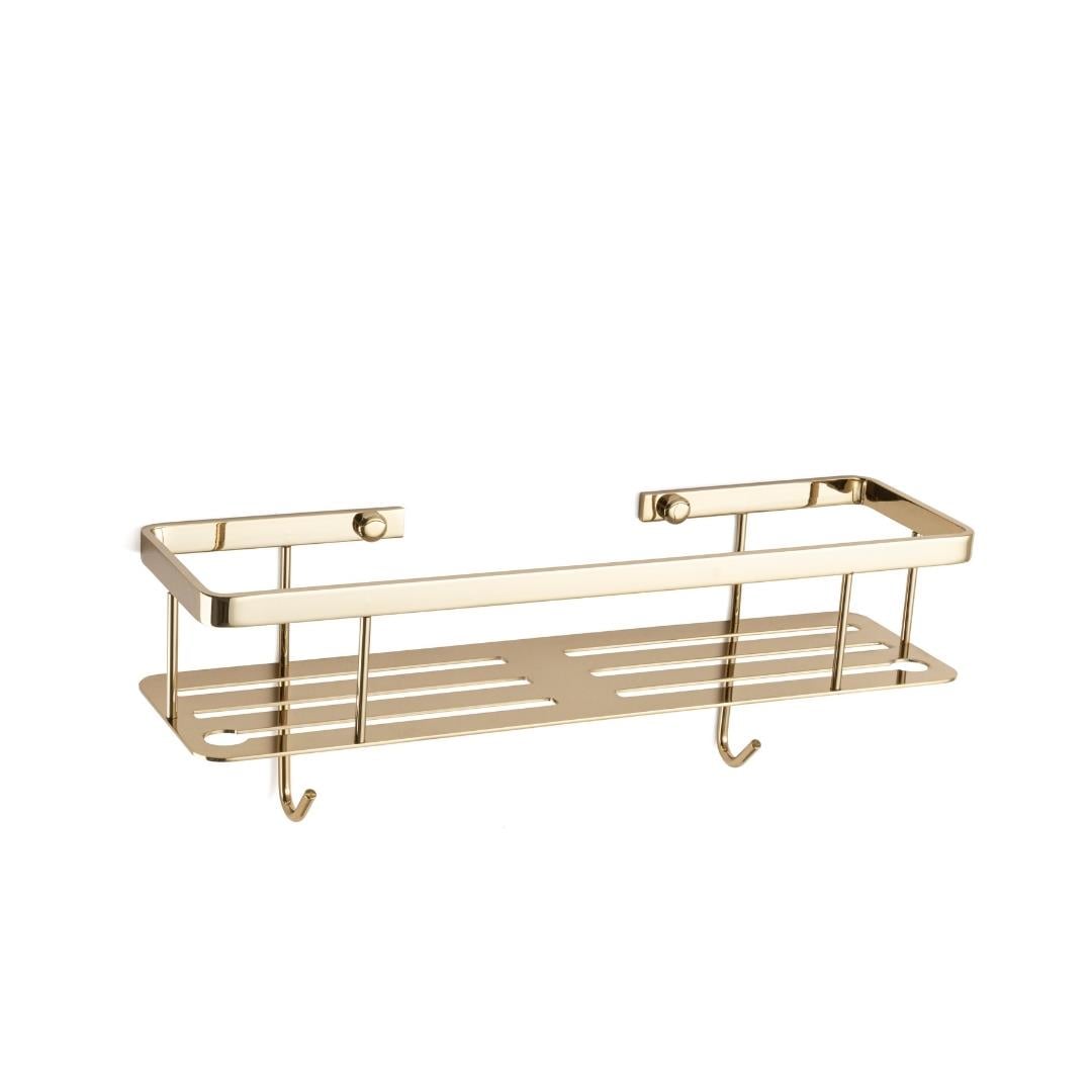 Banyo Duş Raf Sistemi Gold Renk 152X112X402 Mm