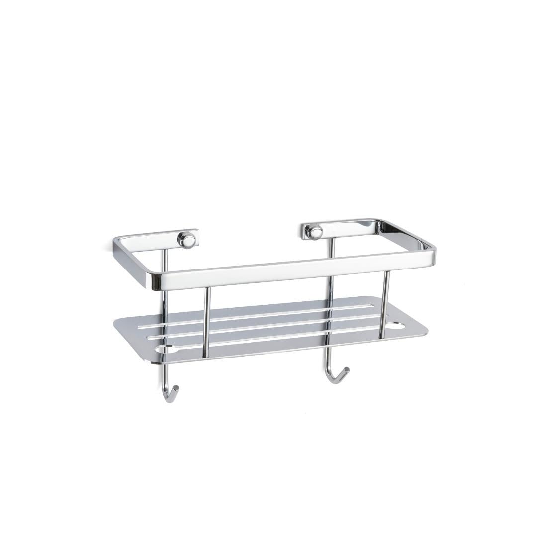 Banyo Duş Raf Sistemi Krom Renk 152X112X260 Mm