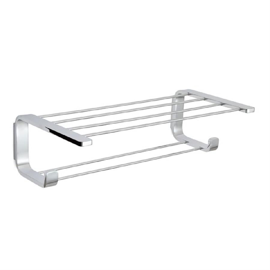 Banyo Havlu Rafı Krom Renk 140X269X500 Mm