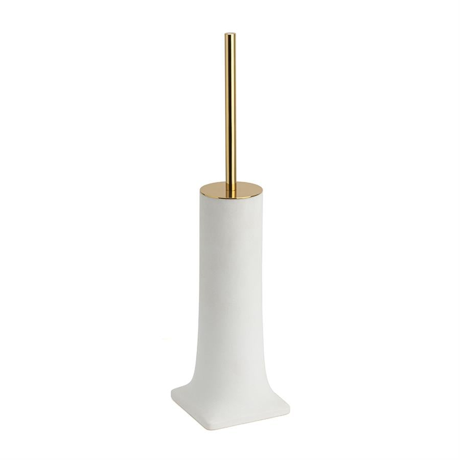 Banyo Klozet Frıçası Beyaz-Gold Renk 422X105X105 Mm