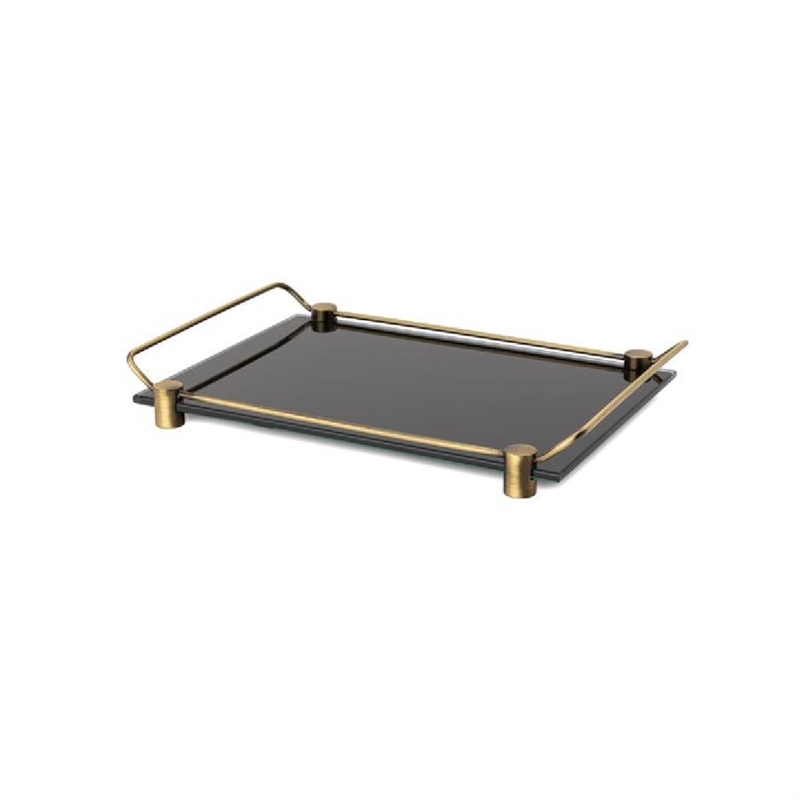 Banyo Tepsisi Cam/Antik Renk 36X209X313 Mm