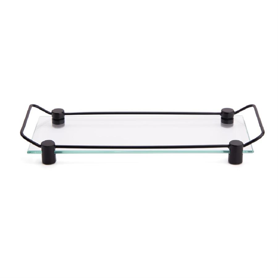 Banyo Tepsisi Cam/Siyah 36X125X312 Mm
