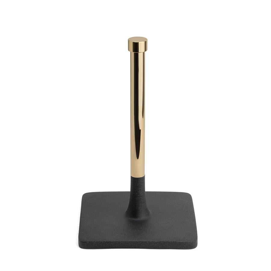 Banyo Tezgah Üstü Hareketli Havluluk Siyah-Gold Renk 270X160X160 Mm