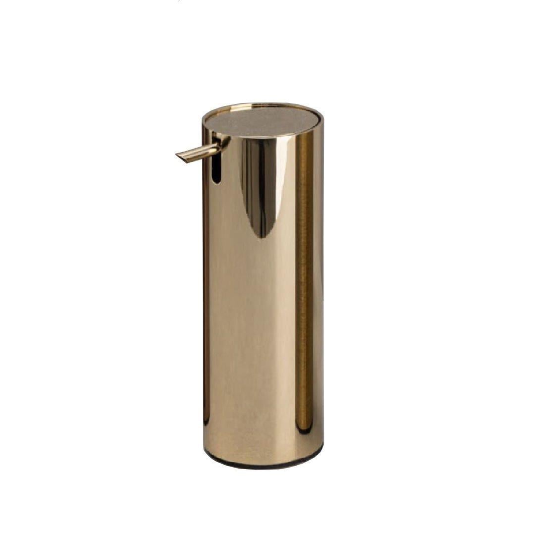 Basmalı Sıvı Sabunluk Gold Renk 300 ML - 168x60x83 mm