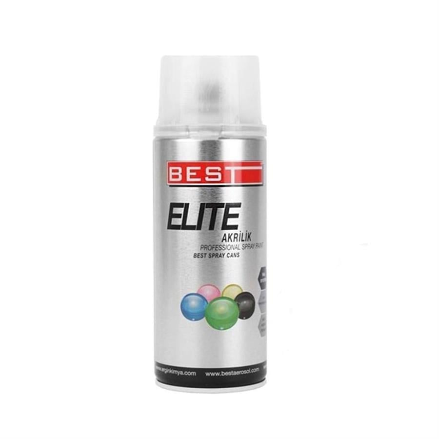 Best Elite Akrilik Sprey Boya Ral 1023 Trafik Sarı 400 Ml