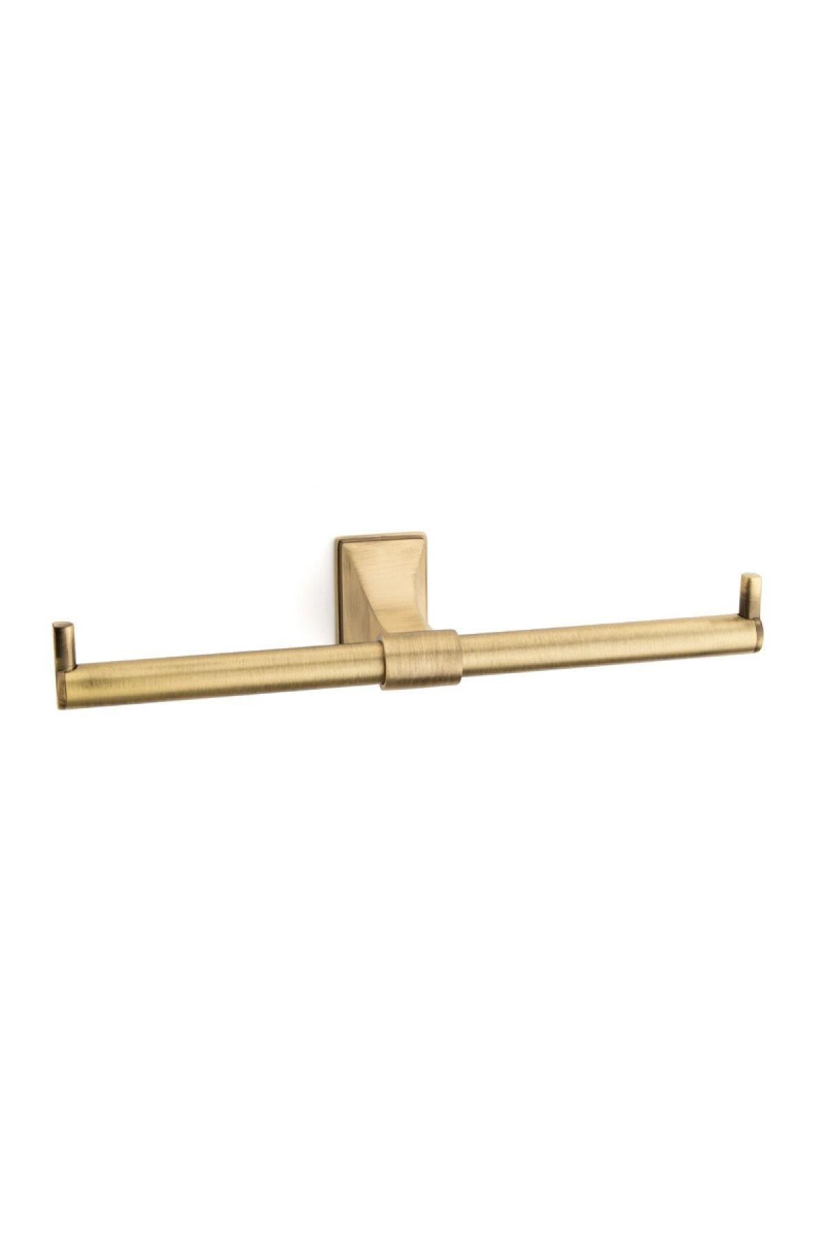 Borderlıne İkili Tuvalet Kağıtlığı Antik Renk 51X75X266 mm