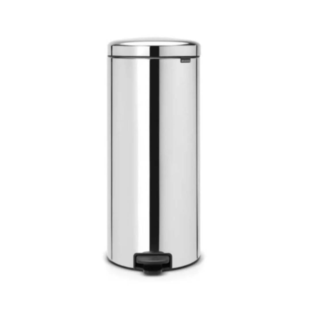 Brabantia Newıcon Brıllıant Steel Pedallı Çöp Kutusu 30L bra 114366