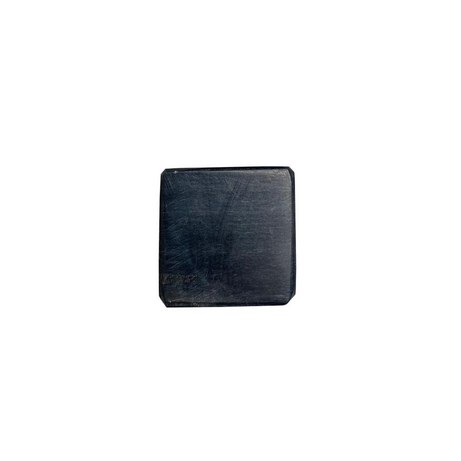 Çap 25Mm X 25Mm Siyah Düğme Kulp / Doğal Taş