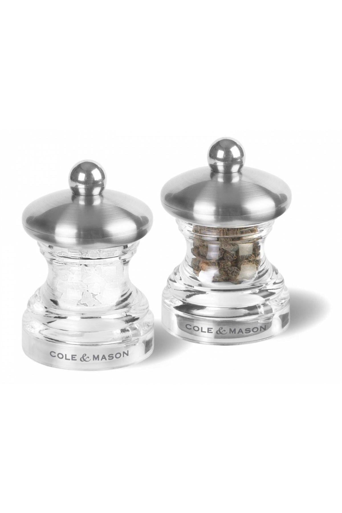Cole - Mason H302418 Button 65mm Tuz-biber Değirmeni Seti