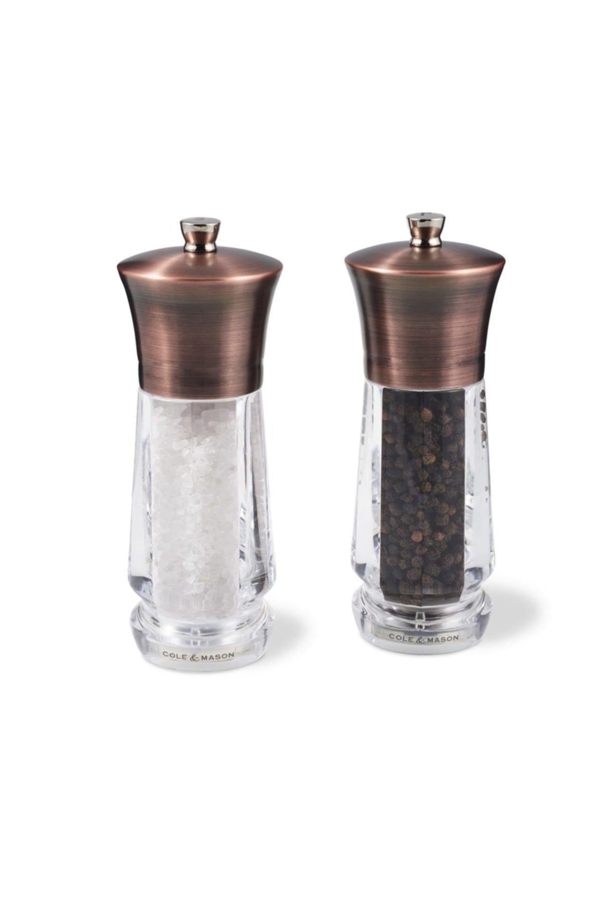 Cole - Mason H321941 Exford Antik 160mm Tuz-biber Değirmeni Seti