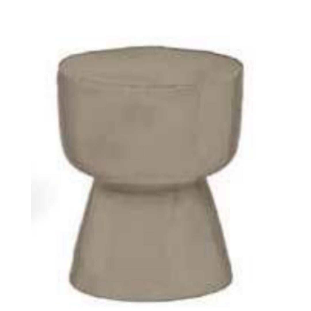 Dekoratif Lounge Yan Sehpa Taupe Çap 36 cm