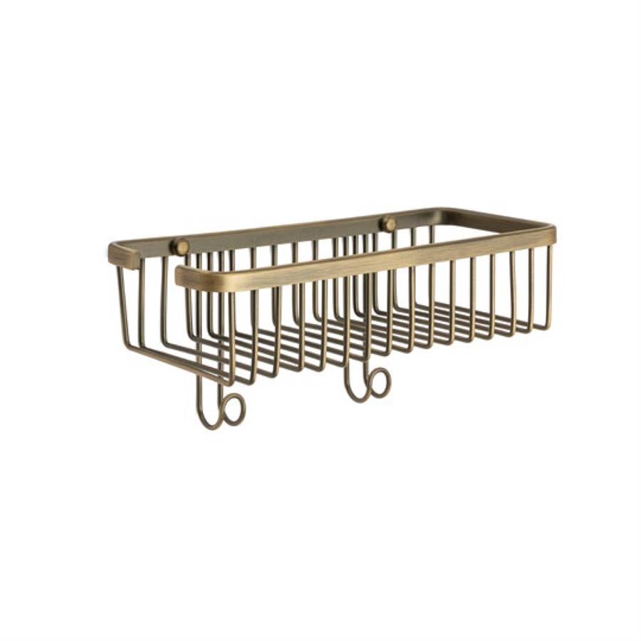 Diktörtgen 28 Cm Duş Rafı Antik Renk 129X120X282 Mm