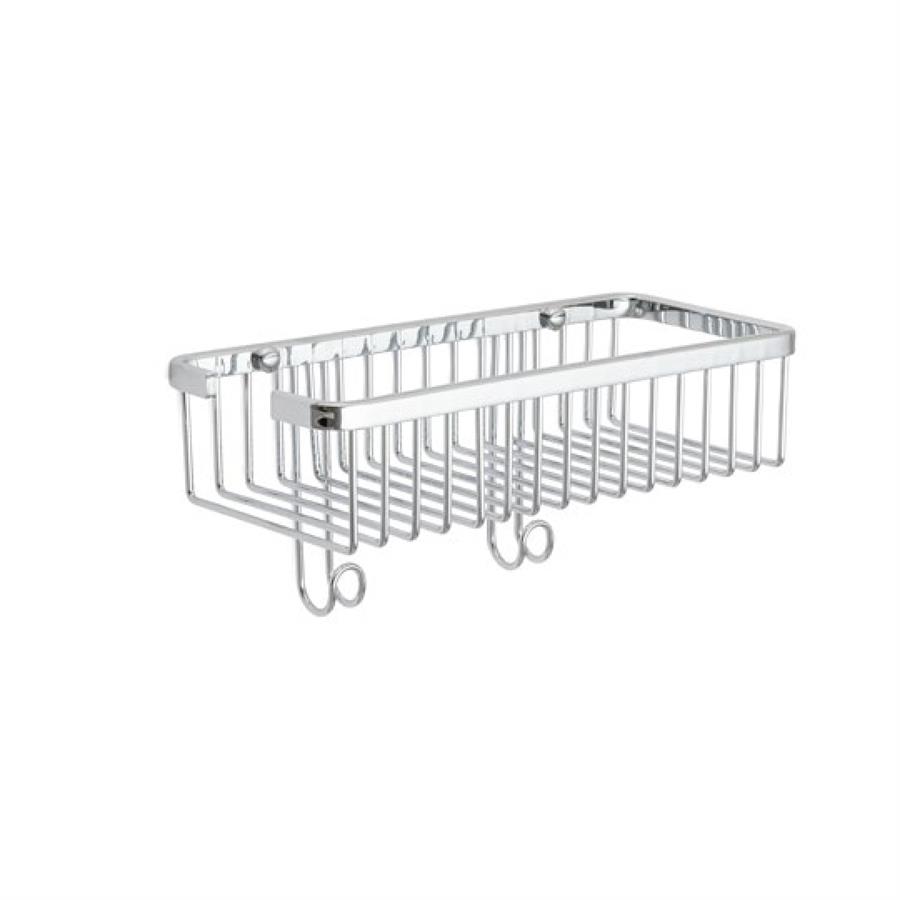 Diktörtgen 28 Cm Duş Rafı Krom Renk 129X120X282 Mm