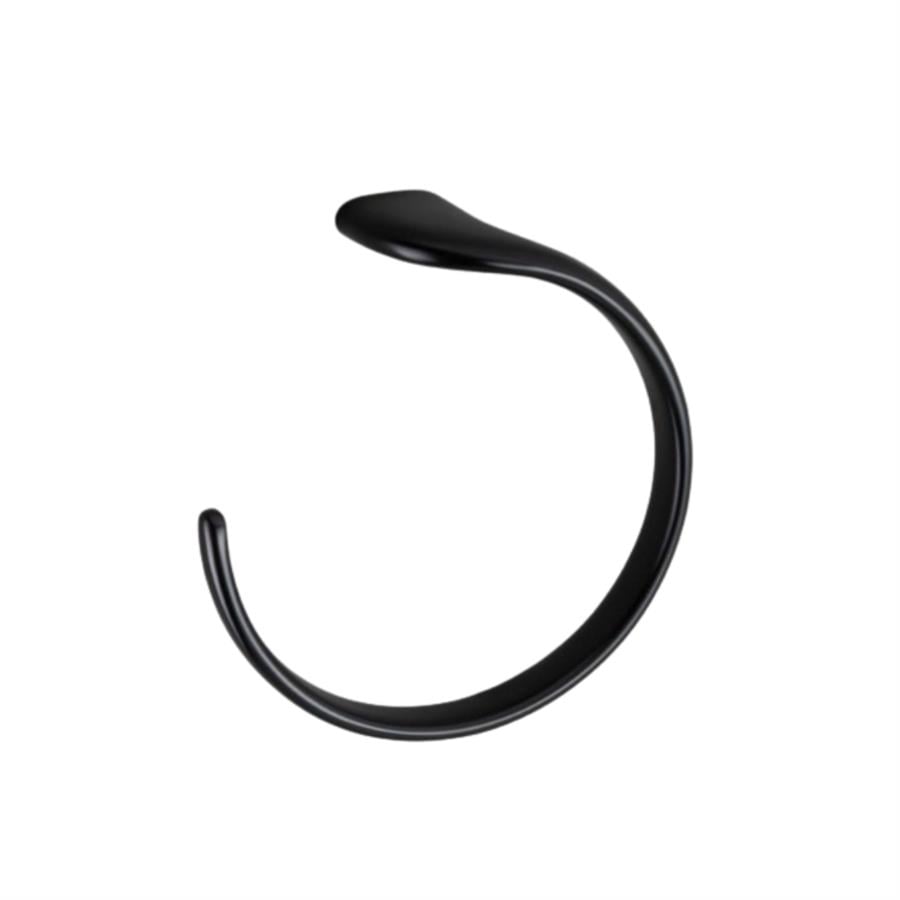 Dorado Halka Havluluk Siyah Renk 202X72X199 Mm