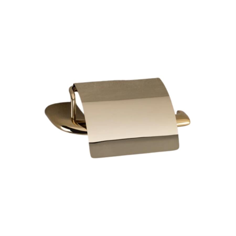 Dorado Kapaklı Tuvalet Kağıtlığı Gold Renk 86X99X171 Mm