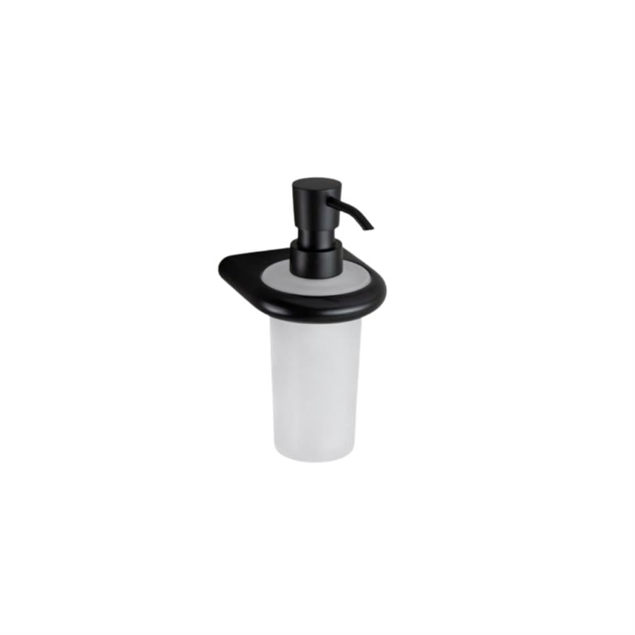 Dorado Sıvı Sabunluk Cam/Siyah Renk 175X99X107 Mm