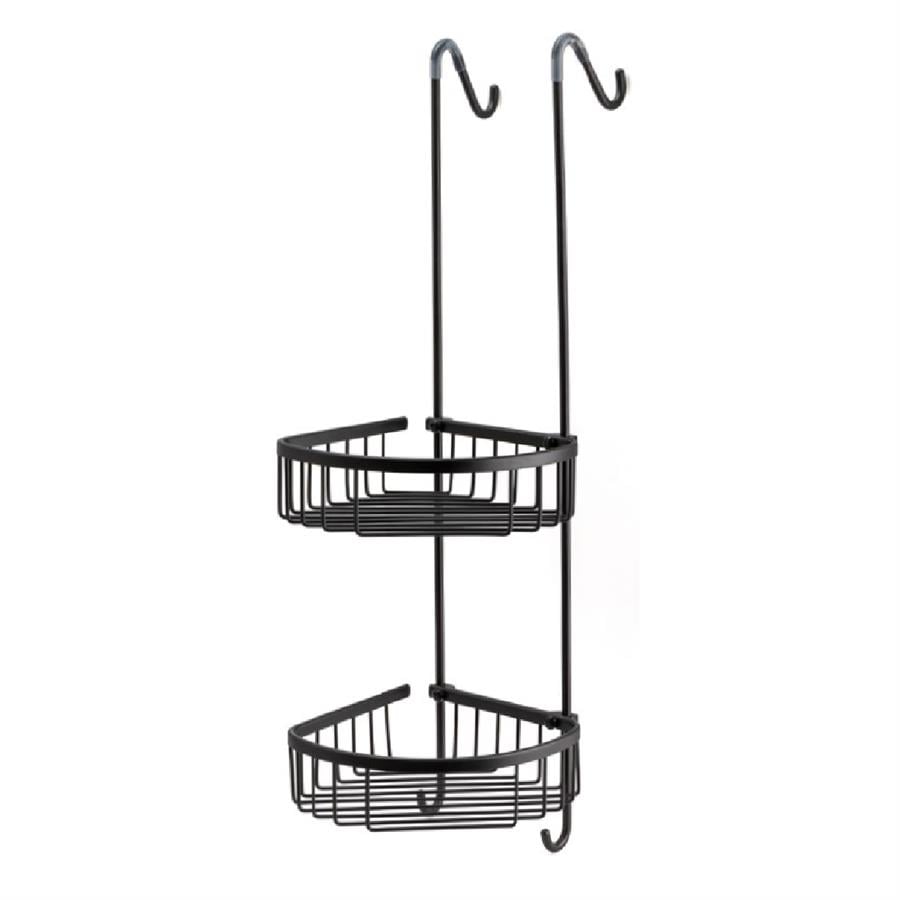 Duş Raf Sistemi Siyah Renk 702X200X294 Mm