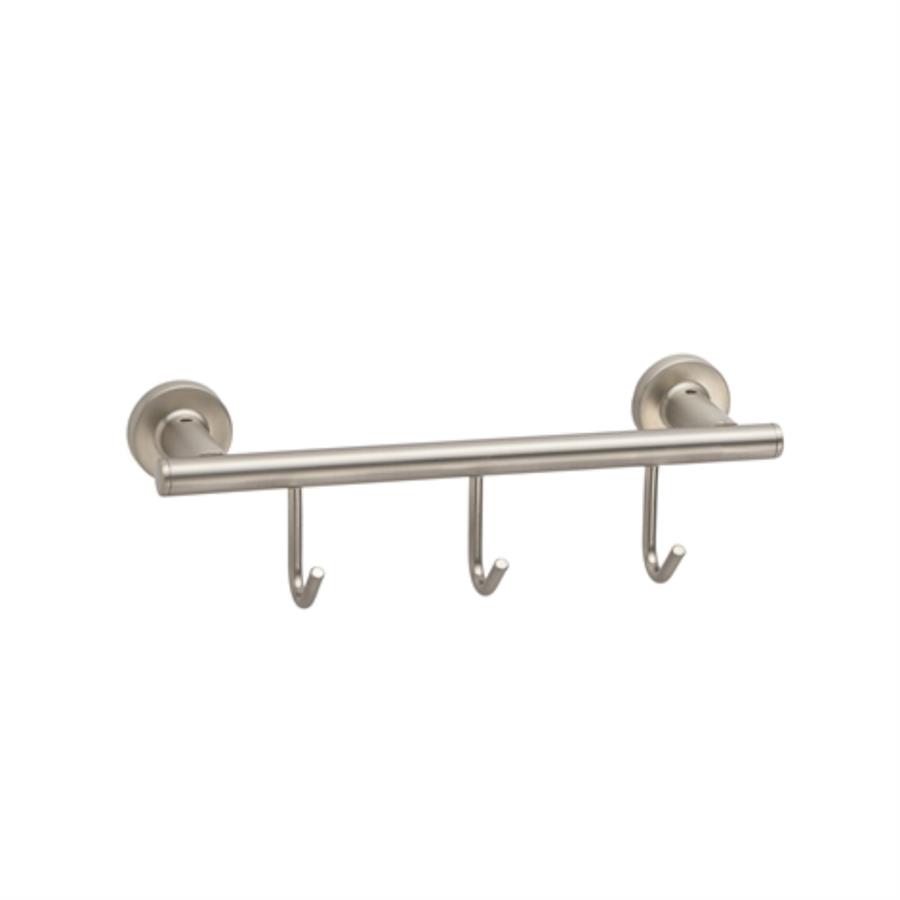 Duvara Montajlı 3'Lü Askılık Saten Renk 60x71x28 mm