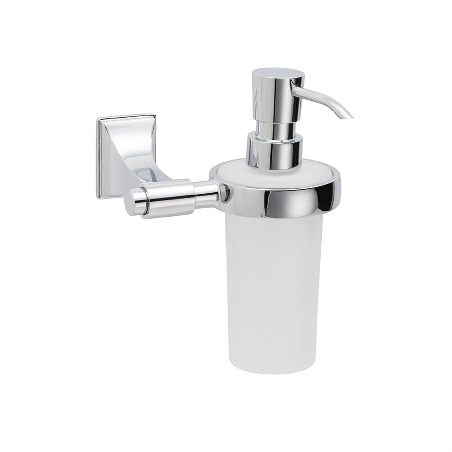 Duvara Monte Border Lıne Sıvı Sabunluk 250 Ml Krom-Cam Renk 175X103X131 Mm