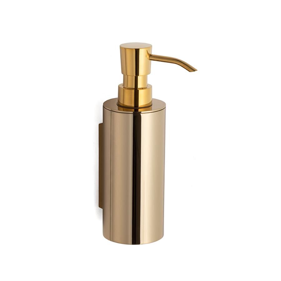 Duvara Monte Sıvı Sabunluk 250 Ml Gold Renk 190X60X101 Mm
