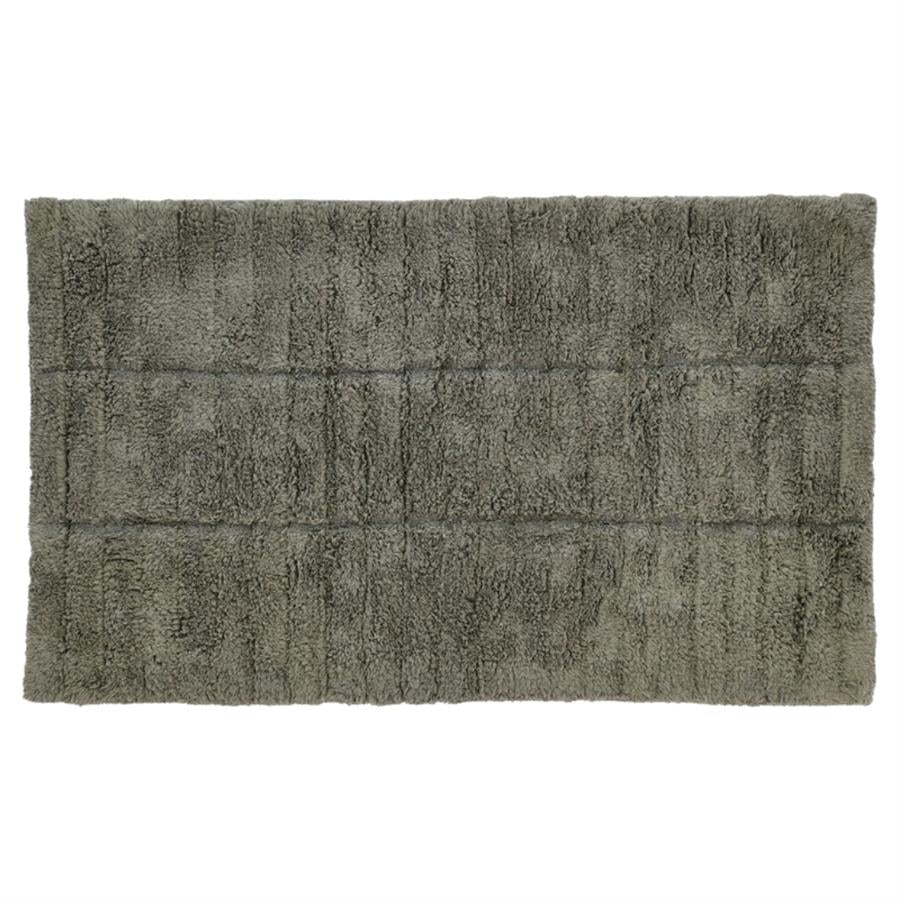 Fayans Banyo Paspası Zeytin Yeşili %100 Pamuk 50x80 cm