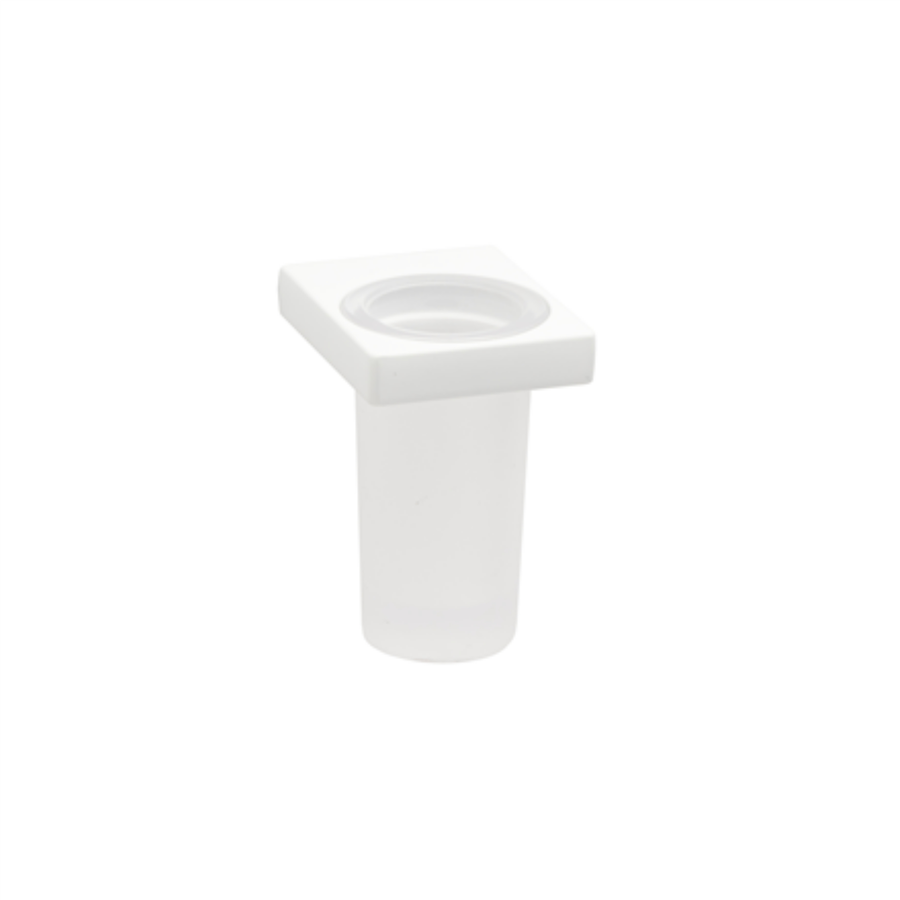 Flat Duvara Montajlı Diş Fırçalığı Beyaz
