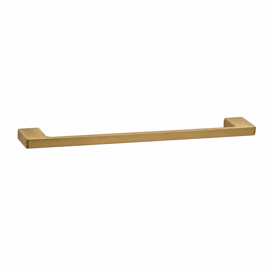 Flat Duvara Montajlı Uzun Havluluk Altın Saten 32 cm