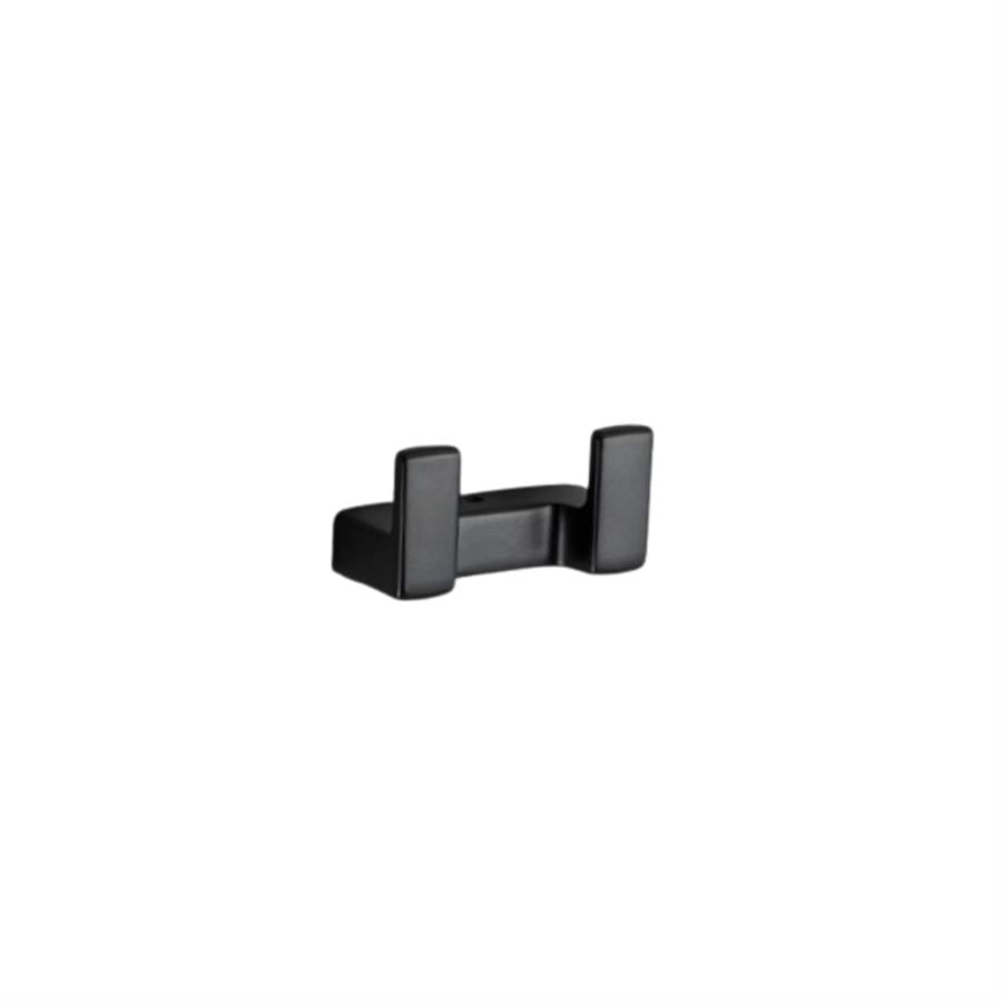 Flat İkili Askılık Siyah Renk 43X37X80 Mm