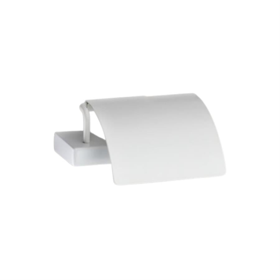 Flat Kapaklı Tuvalet Kağıtlığı Beyaz Renk 90X95X151 Mm