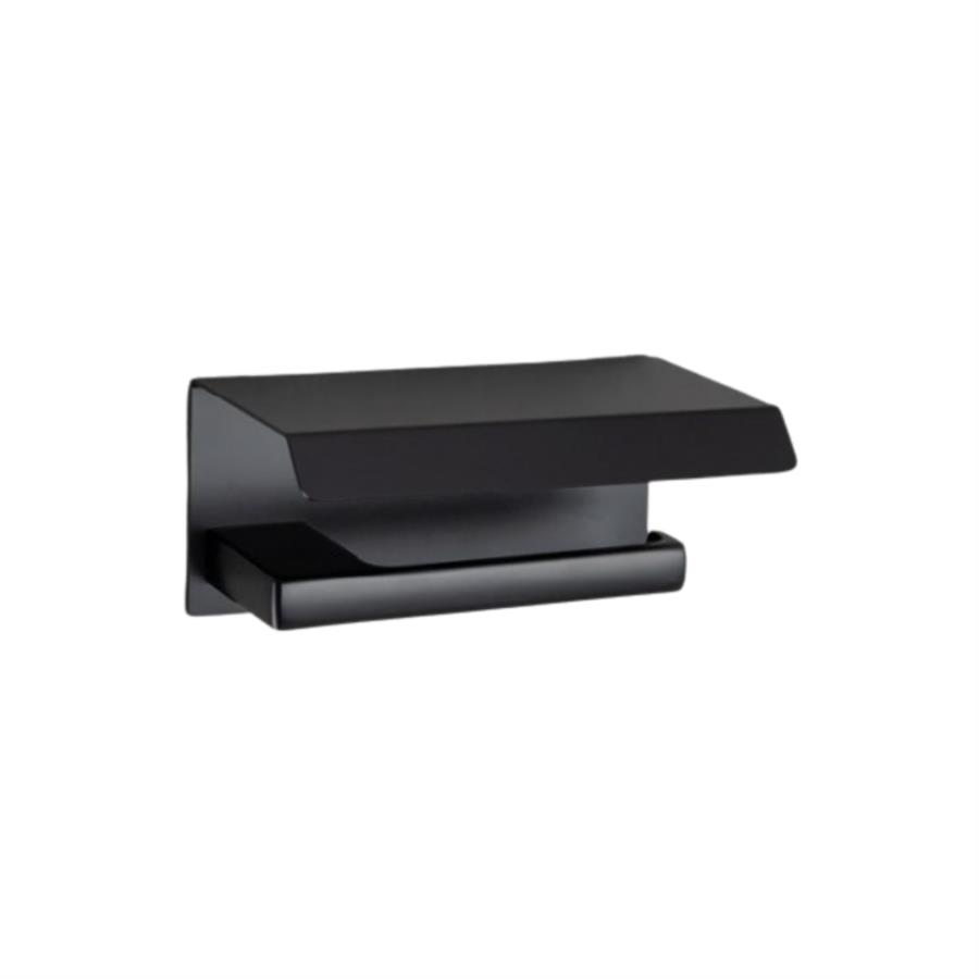 Flat Kapaklı Tuvalet Kağıtlığı Siyah Renk 118X85X170 Mm