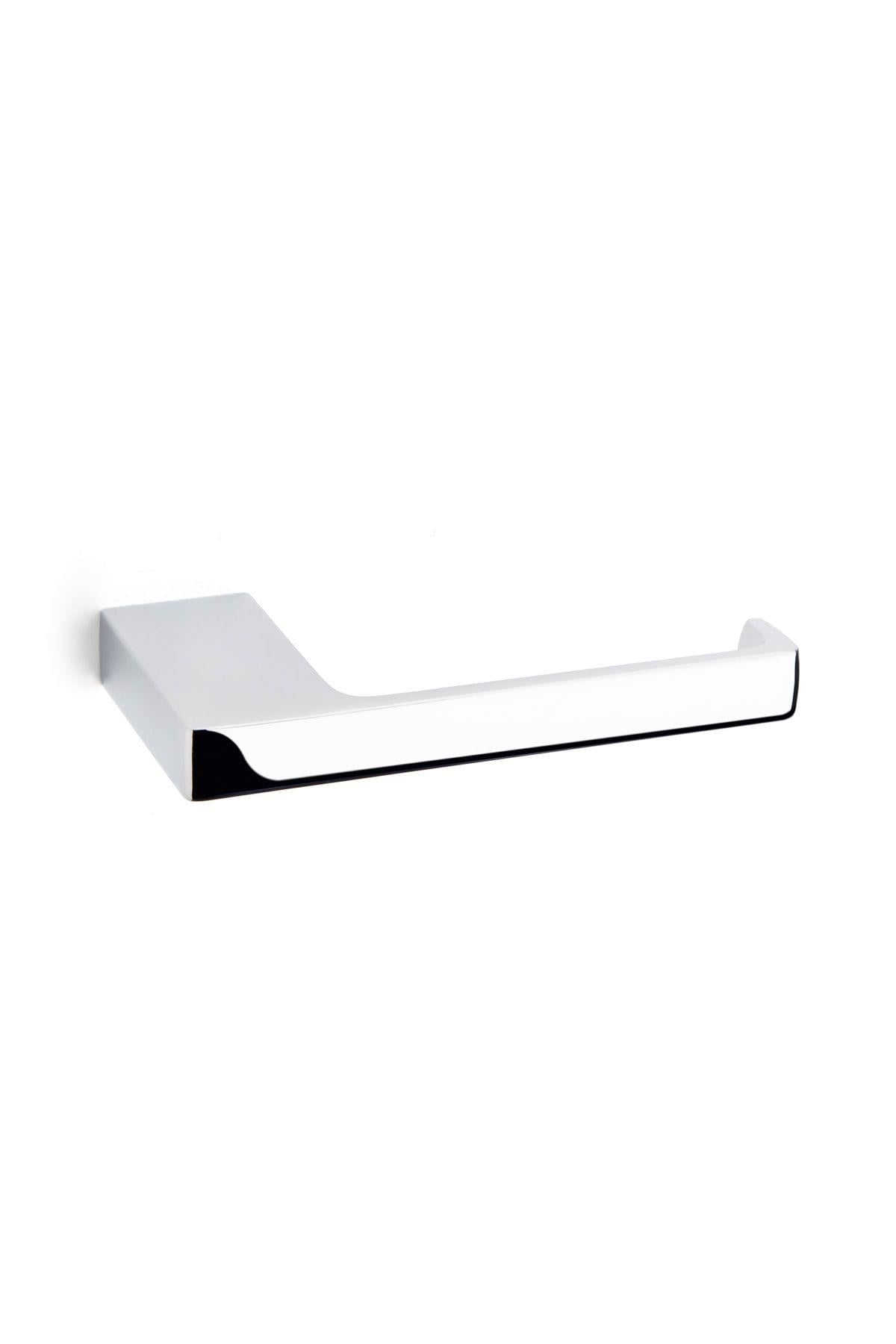 Flat Tuvalet Kağıtlığı Krom Renk 67X21X151 mm