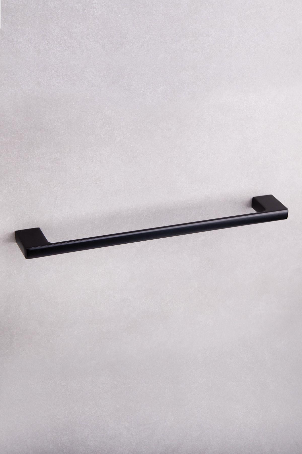Flat Uzun Havluluk Siyah Renk 60X21X430 mm