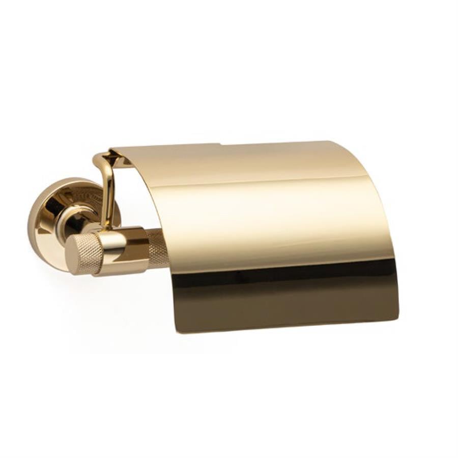 Flexu Kapaklı Tuvalet Kağıtlığı Gold Renk 85X88X158 Mm