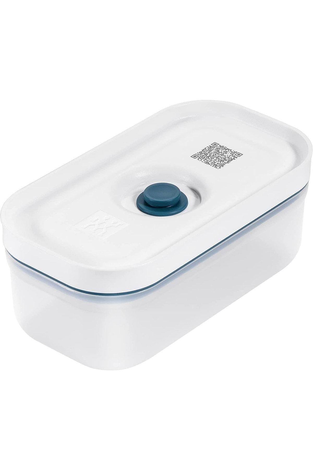 Fresh & Save Vakumlu Saklama Kabı, S, Plastik, Yarı Şeffaf-akdeniz Mavisi