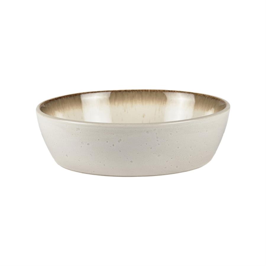 Gastro Seramik Çorba Kasesi Krem/Krem 850 Ml - Çap:18 Cm